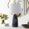 Kayden Ceramic Table Lamp - Navy Blue - Safavieh. -Lighting Store GUEST 00a8be43 4d37 434d 939a 6a226909f2a7