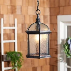 Falyn 10" Outdoor Pendant - PLT7005 - Bronze - Safavieh -Lighting Store GUEST 06e31bf3 ae3e 4748 9a7c f4eb4c1ba71e