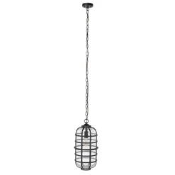 Rigel 8.27" Outdoor Pendant - PLT7031 - Black - Safavieh -Lighting Store GUEST 0859b6f7 c89a 4dc4 be9c 487ab8d3747e