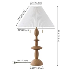 Mensy Table Lamp - 28.5 Inch Height - TBL4595 - Natural - Safavieh -Lighting Store GUEST 0a9ece19 d0a5 49b0 83dd cbf88bce1ecf