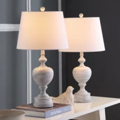 Alban Table Lamp - 27 Inch Height - TBL4122 - Safavieh -Lighting Store GUEST 0b0ad639 1f69 42a9 9f08 22ff5d527424