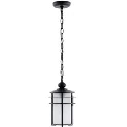Adisyn 7" Outdoor Pendant - PLT4026 - Black - Safavieh -Lighting Store GUEST 0b775739 ea41 47a6 9218 ddf56582ddbf