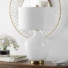 Eugenie Table Lamp - 27 Inch Height - TBL4289 - Antique White - Safavieh