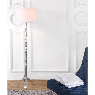 Branch Floor Lamp - LIT4075 - Silver - Safavieh 4 Branch Floor Lamp - LIT4075 - Silver - Safavieh - Image 2
