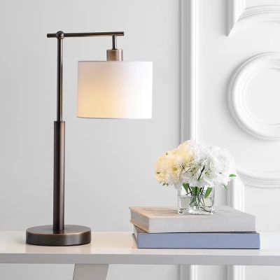 Harlan Table Lamp - 22.75 Inch Height - TBL4184 - Bronze - Safavieh 5 Harlan Table Lamp - 22.75 Inch Height - TBL4184 - Bronze - Safavieh - Image 3