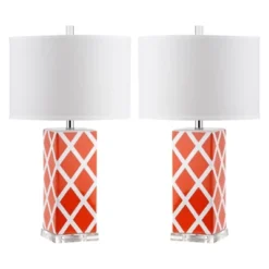 Pachio Table Lamp (Set Of 2) - Safavieh -Lighting Store GUEST 180a2988 d529 447f 9e75 a632efdb2c83