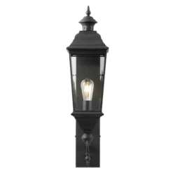 Braden Outdoor Wall Sconce - PLT4084 - Black - Safavieh -Lighting Store GUEST 1826f78f 31e3 4e89 aee5 9265cb6261fa