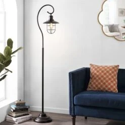 Archie 68" Floor Lamp - FLL4090 - Oil Rub Bronze - Safavieh -Lighting Store GUEST 18372a93 a93c 404d 8e42 b2c54325e3ba