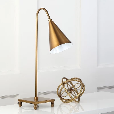 Annetta Table Lamp - 20 Inch Height - TBL4022 - Brass - Safavieh 3 Annetta Table Lamp - 20 Inch Height - TBL4022 - Brass - Safavieh