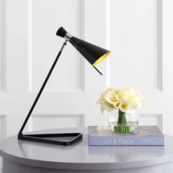 Padric Table Lamp - 21 Inch Height - TBL4038 - Black - Safavieh -Lighting Store GUEST 1ab099ca 4a41 4787 8910 ef75cff13079