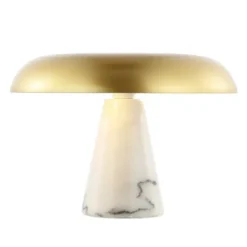 Vaughan 10" Table Lamp - Brass Gold/White - Safavieh -Lighting Store GUEST 1c2021ff 20ab 4a63 a4ea 2726de36af94