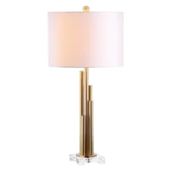 (Set Of 2) 32" Hopper Table Lamp Brass Gold (Includes LED Light Bulb) - Safavieh 7 (Set Of 2) 32" Hopper Table Lamp Brass Gold (Includes LED Light Bulb) - Safavieh -Lighting Store GUEST 1f77c6ac 6368 4fbf 9c0e 5f2322f0aad8