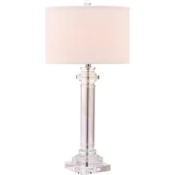 30" Nina Crystal Column Lamp Clear (Includes CFL Light Bulb) - Safavieh -Lighting Store GUEST 2406d163 e470 418a a4d3 8508b4d402fd