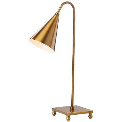 Annetta Table Lamp - 20 Inch Height - TBL4022 - Brass - Safavieh 4 Annetta Table Lamp - 20 Inch Height - TBL4022 - Brass - Safavieh - Image 2