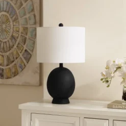 Muse Table Lamp - 20.5 Inch Height - TBL4487 - Black - Safavieh -Lighting Store GUEST 2b8482dd 45a2 4aeb 9487 f712d1d637ce