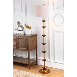 Landen Leaf Floor Lamp - FLL4003 - Antique Gold - Safavieh 5 Landen Leaf Floor Lamp - FLL4003 - Antique Gold - Safavieh -Lighting Store GUEST 2ea7d2e1 ce42 44dc a252 fb609a109ae0