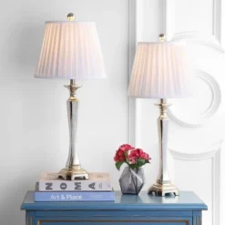 Athena Table Lamp - 27 Inch Height - LIT4025 - Safavieh -Lighting Store GUEST 312d855a 8651 4301 9cb0 191fb96d015f
