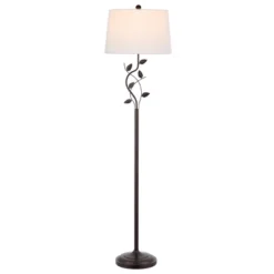 Rudy 61.5" Floor Lamp - FLL4091 - Oil Rub Bronze - Safavieh