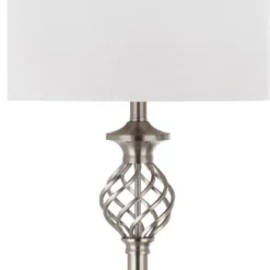 Sophia Floor Lamp - LIT4329 - Pewter - Safavieh -Lighting Store GUEST 3996710b 5ab4 442e 9301 0576f10ffd54