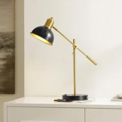 Amur Table Lamp W/ USB Port - 24 Inch Height - TBL4456 - Black/Brass - Safavieh 7 Amur Table Lamp W/ USB Port - 24 Inch Height - TBL4456 - Black/Brass - Safavieh -Lighting Store GUEST 399cb1ab 39f6 4b71 ada2 b6a5765434c2