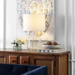 Armena Table Lamp - 21.5 Inch Height - TBL4236 - Clear - Safavieh -Lighting Store GUEST 3e9d968a c231 44c1 96f3 87fbcd7b75c3