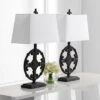 Set Of 2 Waylon Table Lamp (Includes LED Light Bulb) Iron - Safavieh