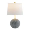 Cla Table Lamp - 23.5 Inch Height - TBL4592 - Grey Washed/Brass - Safavieh