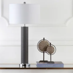 Ollie Table Lamp - 31.5 Inch Height - LIT4404 - Safavieh -Lighting Store GUEST 483f4e50 361e 4fb6 b46e d6c872742eb2