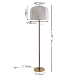 Masey 63.75" Floor Lamp - FLL4142 - Red/Gold - Safavieh -Lighting Store GUEST 4f33f40f c3bc 4382 9af6 93b835621a26