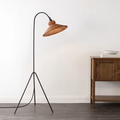Myah 62 Inch Floor Lamp - Black - Safavieh 5 Myah 62 Inch Floor Lamp - Black - Safavieh - Image 3