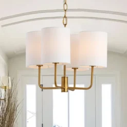 Elias Chandelier Brass/Gold - Safavieh -Lighting Store GUEST 505a4063 66f3 4345 b5d0 2f158fe7473f