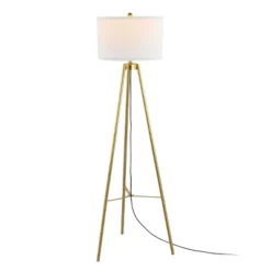 Falco 61.5" Floor Lamp - FLL4118 - Gold - Safavieh