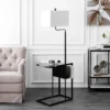 Janson Floor Lamp - Matte Black - Safavieh