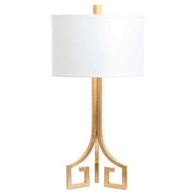 (Set Of 2) 27.5" Arabelle Hardback Table Lamp (Includes CFL Light Bulb) Gold - Safavieh 3 (Set Of 2) 27.5" Arabelle Hardback Table Lamp (Includes CFL Light Bulb) Gold - Safavieh