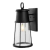 Laela 8.4" Outdoor Sconce (Set Of 2) - PLT4036 - Black - Safavieh