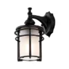 Adisyn 8" Outdoor Sconce (Set Of 2) - PLT4025 - Black - Safavieh -Lighting Store GUEST 66af36d3 fb9c 4811 b817 655c2e537305