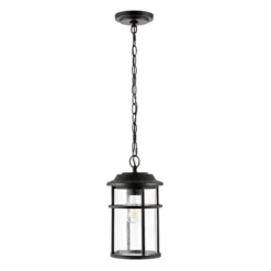 Cianna 5" Outdoor Pendant - PLT4016 - Black - Safavieh -Lighting Store GUEST 6765b0a3 ac15 4773 9782 333d626c4c23