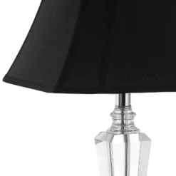 (Set Of 2) 24.5" Lilly Crystal Table Lamp Clear (Includes CFL Light Bulb) - Safavieh -Lighting Store GUEST 69c2ae1a 9ff6 4d10 a4a5 35487416319b