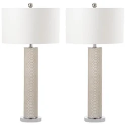 Ollie Table Lamp - 31.5 Inch Height - LIT4404 - Safavieh -Lighting Store GUEST 69f79235 0138 463c 8021 e66f3de494a8