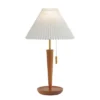 Ronny Table Lamp - 23.5 Inch Height - TBL4577 - Walnut/Brass - Safavieh -Lighting Store GUEST 6dcfeb49 af6b 4e17 9713 dd15942c06eb