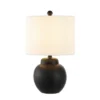 Roux Table Lamp - 19.5 Inch Height - TBL4513 - Black - Safavieh -Lighting Store GUEST 700b07f1 6628 4d07 bf54 57c3df83cefe