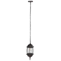 Grazia 8" Outdoor Pendant - PLT7003 - Bronze - Safavieh -Lighting Store GUEST 7924a236 9dc6 43cb aa63 25a76f466b4a