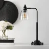 Rino Table Lamp W/ USB Port - 23 Inch Height - TBL4294 - Black - Safavieh