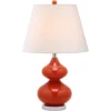 Eva Double Gourd Table Lamp - 24 Inch Height - LIT4086 - Safavieh -Lighting Store GUEST 83924dee f974 4902 a722 d943aa20aaa7