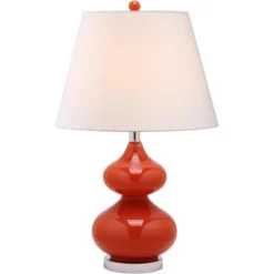 Eva Double Gourd Table Lamp - 24 Inch Height - LIT4086 - Safavieh