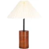 Dani Table Lamp - 18 Inch Height - TBL3006 - Walnut/Black - Safavieh -Lighting Store GUEST 872e52d6 77cc 459a b602 f3c731017f31