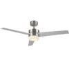 Radcliff Led Light 52"Ceiling Fan - CLF1021 - Nickle - Safavieh