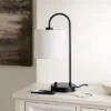 Lybrin Table Lamp W/ USB Port - 19.25 Inch Height - TBL4455 - Black - Safavieh -Lighting Store GUEST 8c349b13 8a95 48b5 bfd1 11fffb623371