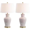 Calli Table Lamp (Set Of 2) - 28 Inch Height - TBL4161 - Pink/White - Safavieh -Lighting Store GUEST 91bd11b1 1841 4272 9774 c2aaaa1b1c5a