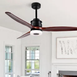 Jemper Led Light 52" Ceiling Fan - CLF1019 - Black - Safavieh -Lighting Store GUEST 964f1bed 0ece 41c6 bf39 c5c31ae482c4